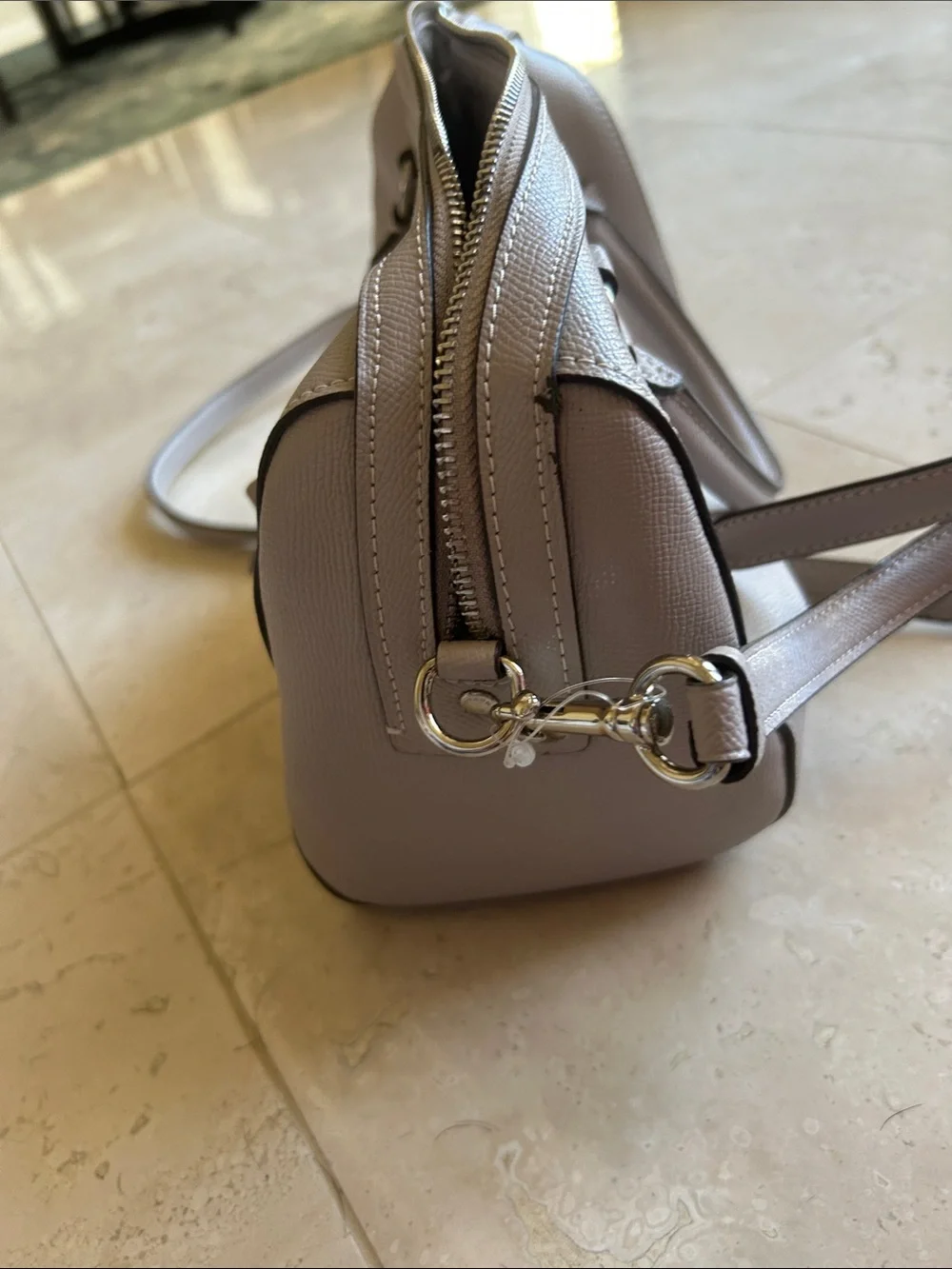 Coach pebbled leather